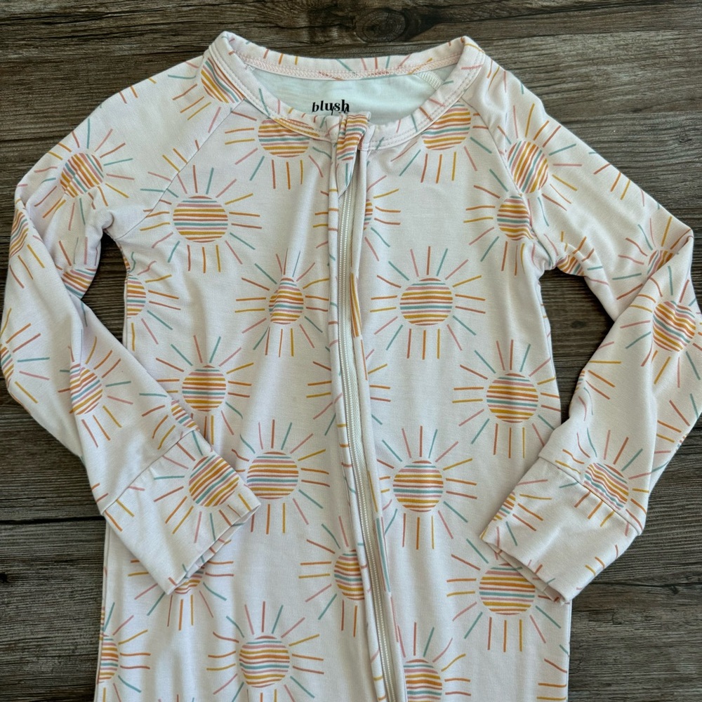 Blush Lotus Bamboo Zippy - 18/24m